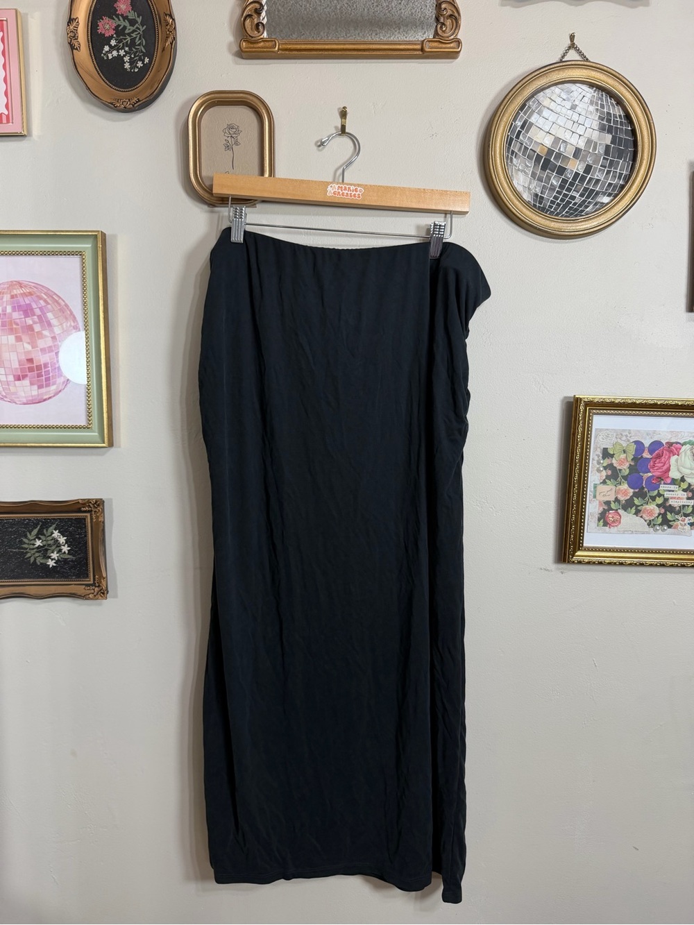 Old Navy Black Maxi Skirt - Simple Long Women's Skirt
